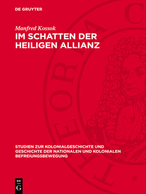 cover image of Im Schatten der heiligen Allianz